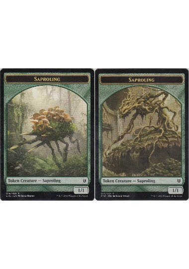 (英)苗木トークン / Saproling Token No.016 - 苗木トークン / Saproling Token【C16-TOKEN】 No.017