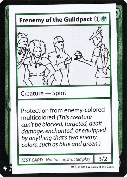 (英)Frenemy of the Guildpact【MB1-TEST】 No.074
