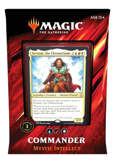 (英)統率者2019 デッキ 神秘の知力/Mystic Entellect 2019【BOX】 ※発送方法は「ゆうパック」を選択してください。