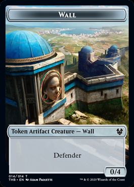 (英)壁トークン / Wall Token【THB-TOKEN】 No.014