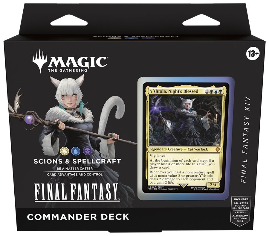 (英)『マジック：ザ・ギャザリング--FINAL FANTASY』 統率者デッキ「サイオンズ・スペル」 / Magic: The Gathering-FINAL FANTASY Commander Deck "Scions & Spellcraft"【BOX】 ※発送方法は「ゆうパック」を選択してください。