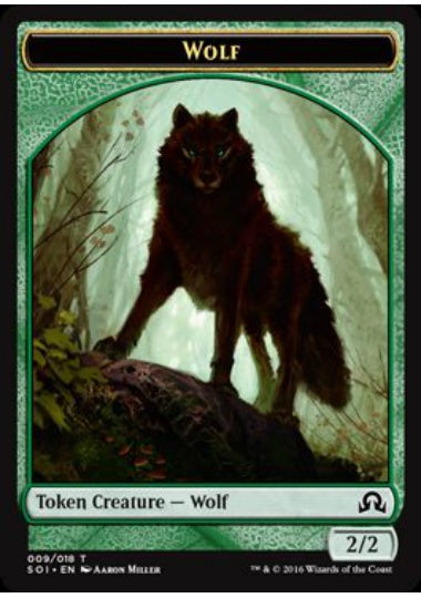 (英)狼トークン / Wolf Token【SOI-TOKEN】 No.009