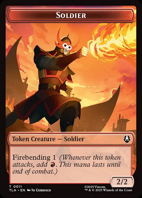 (英)【Foil】兵士トークン / Soldier Token No.011 - バリスタの石弾トークン / Ballistic Boulder Token 【TLA-TOKEN】 No.013