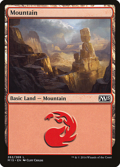 (英)山 / Mountain【M15】 No.262