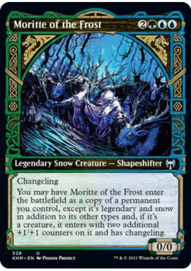 (英)【Foil】霜のモーリット / Moritte of the Frost ★ショーケース枠★ 【KHM】 No.328
