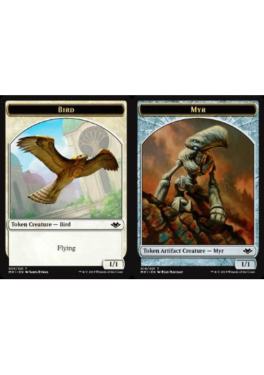 (英)鳥トークン / Bird Token No.003 - マイアトークン / Myr Token【MH1-TOKEN】 No.019