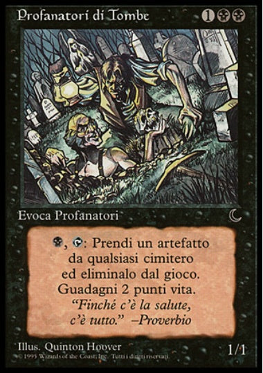 (イタリア語)Profanatori di Tombe / Grave Robbers【DRK】 No.046