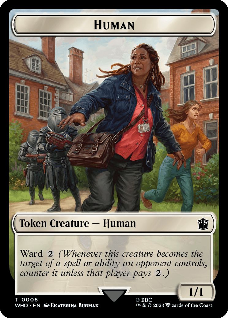(英)人間トークン / Human Token No.0006 - 魚トークン / Fish Token【WHO-TOKEN】 No.0010