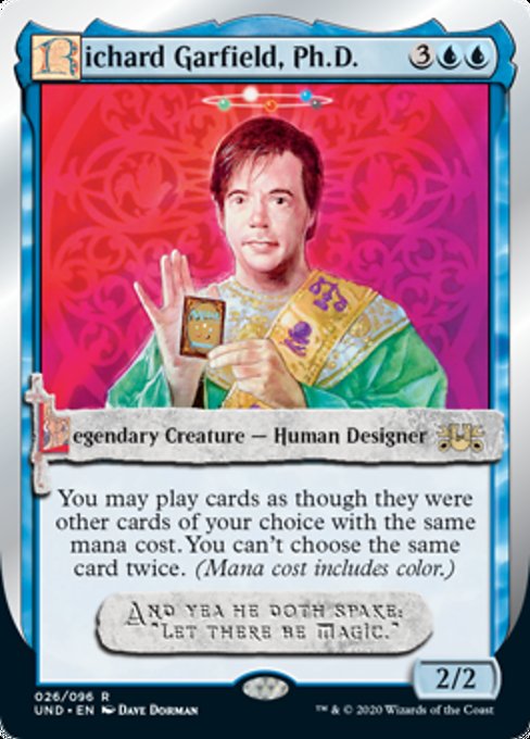 (英)Richard Garfield, Ph.D. 【UND】 No.026