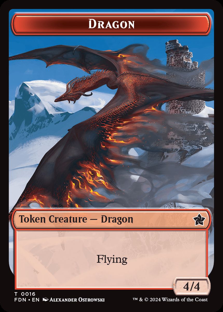 (英)ドラゴントークン / Dragon Token No.016 - ドラゴントークン / Dragon Token【FDN-TOKEN】 No.017