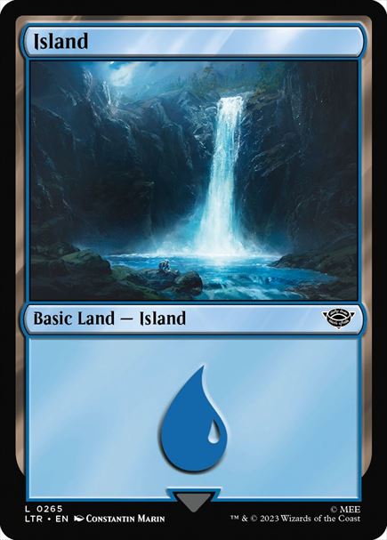 (英)【Foil】島 / Island【LTR】 No.265