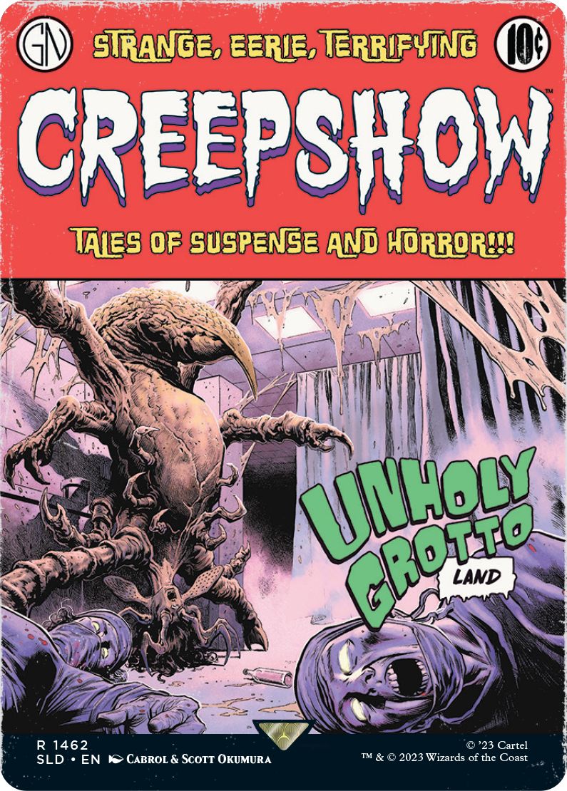 (英)【Foil】邪悪な岩屋 / Unholy Grotto【SLD】Secret Lair x Creepshow No.1462