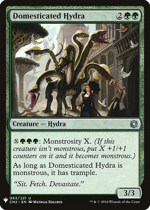 (英)飼い馴らされたハイドラ / Domesticated Hydra【MB1】 No.1184