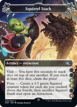 (英)Squirrel Stack【UNF】 (●●３４●６) No.228D