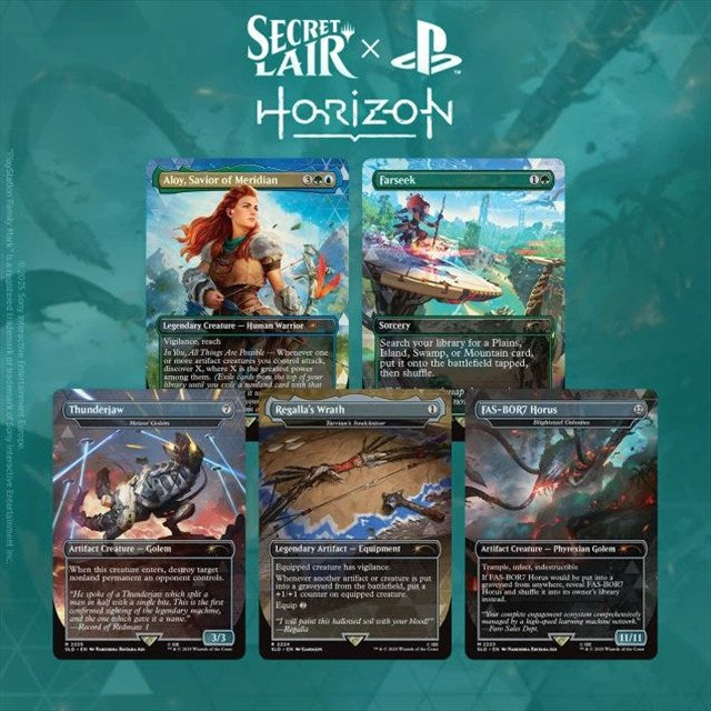 (英)Secret Lair x Horizon: Into the Forbidden West 【BOX】 ※発送方法は「ゆうパック」を選択してください。