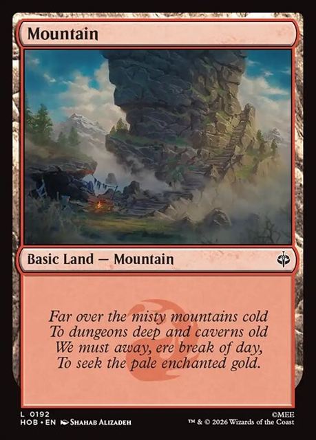 (英)山 / Mountain【HOB】 No.192