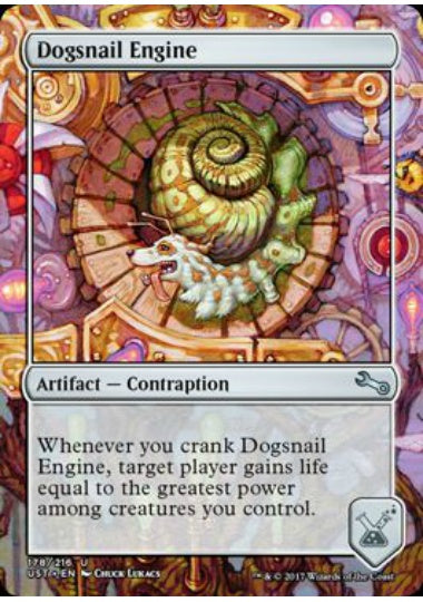 (英)【Foil】Dogsnail Engine 【UST】 No.178