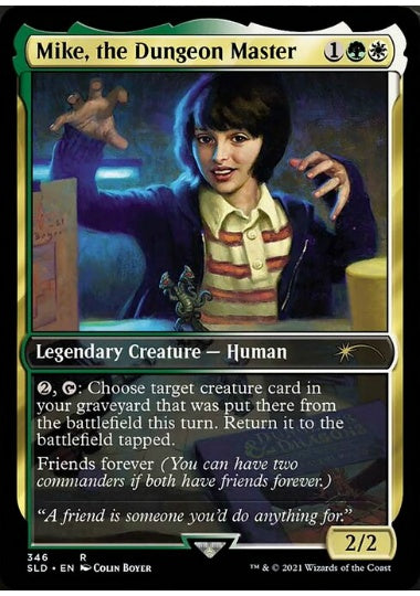 (英)【Foil】Mike, the Dungeon Master【SLD】Secret Lair x Stranger Things No.346