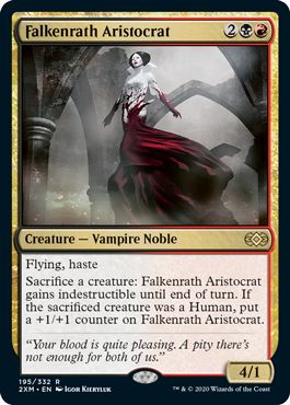 (英)【Foil】ファルケンラスの貴種 / Falkenrath Aristocrat【2XM】 No.195