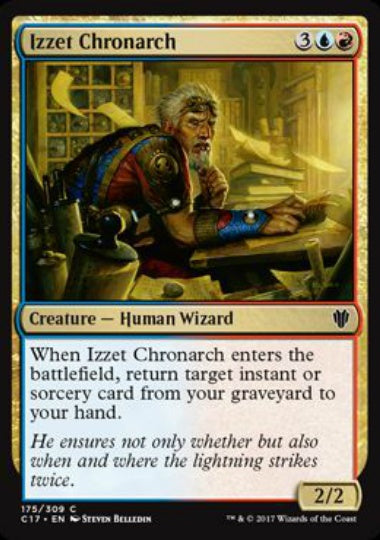 (英)イゼットの時術師 / Izzet Chronarch【C17】 No.175