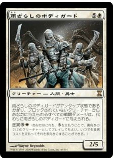 (日)雨ざらしのボディガード / Weathered Bodyguards【TSP】 No.046