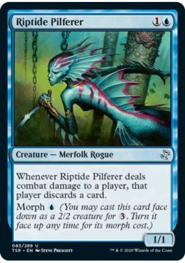 (英)【Foil】激浪のこそ泥 / Riptide Pilferer【TSR】 No.083