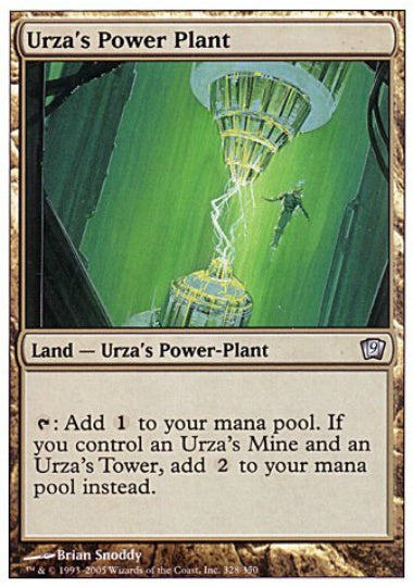 (英)ウルザの魔力炉 / Urza's Power Plant【9ED】 No.328