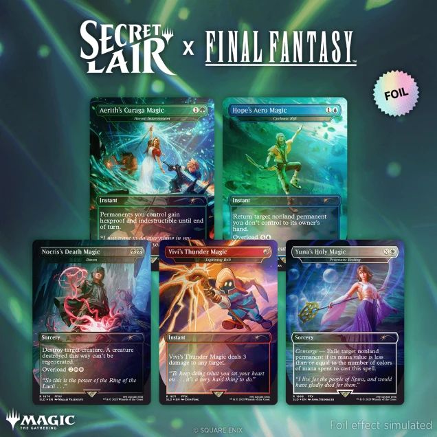 (英)Secret Lair x FINAL FANTASY: Grimoire EN Foil Edition 【BOX】 ※発送方法は「ゆうパック」を選択してください。