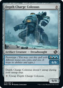 (英)深奥の突撃巨像 / Depth Charge Colossus【BRO】 No.078