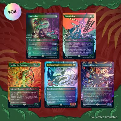 (英)Ssssssnakessssss Foil Edition 【BOX】 ※発送方法は「ゆうパック」を選択してください。