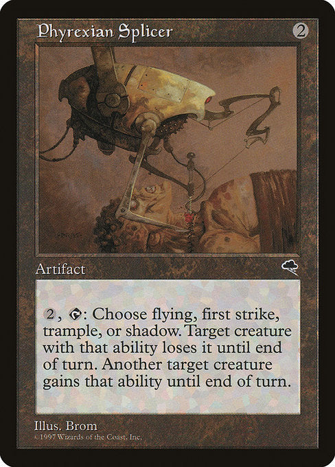 (英)ファイレクシアの接続具 / Phyrexian Splicer【TMP】 No.303