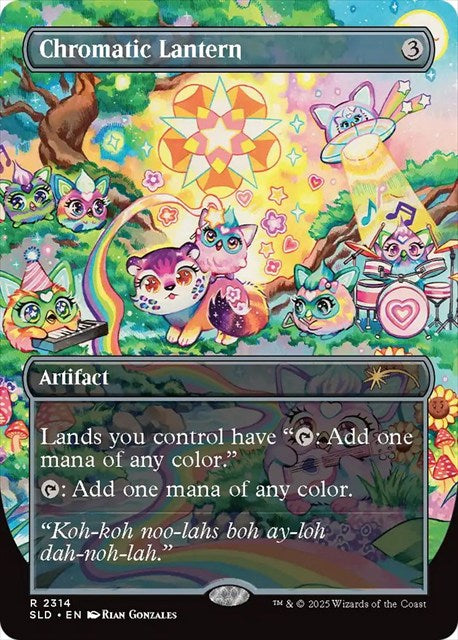 (英)【Foil】彩色の灯籠 / Chromatic Lantern【SLD】 Secret Lair x Furby: Doo-ay Noo-lah No.2314