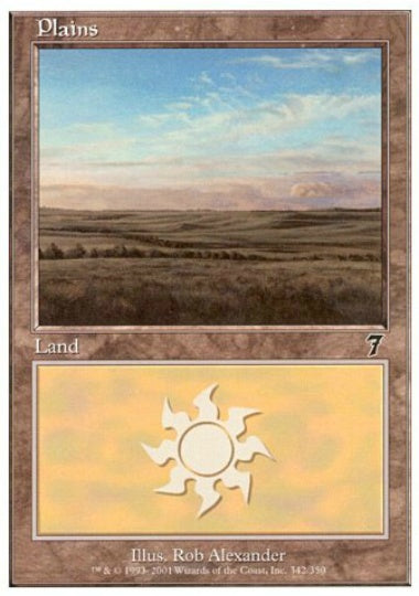 (英)平地 / Plains【7ED】 No.342