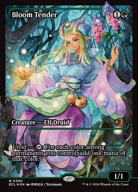(英)【Foil】花を手入れする者 / Bloom Tender ★ショーケース枠★(ジャパン・ショーケース) 【ECL】 No.390