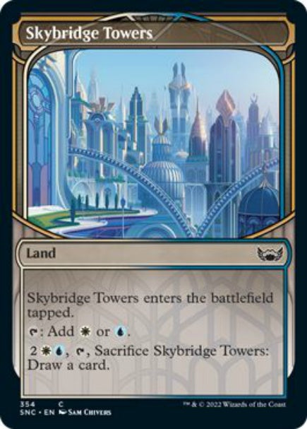 (英)天橋塔 / Skybridge Towers ★ショーケース枠★(摩天楼カード) 【SNC】 No.354
