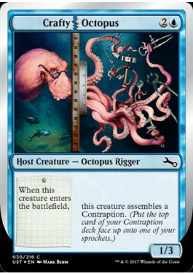 (英)【Foil】Crafty|Octopus 【UST】 No.030