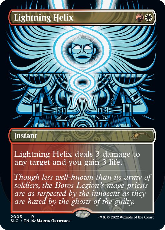 (英)【Foil】稲妻のらせん / Lightning Helix【SLC】30th Anniversary Countdown Kit No.2005