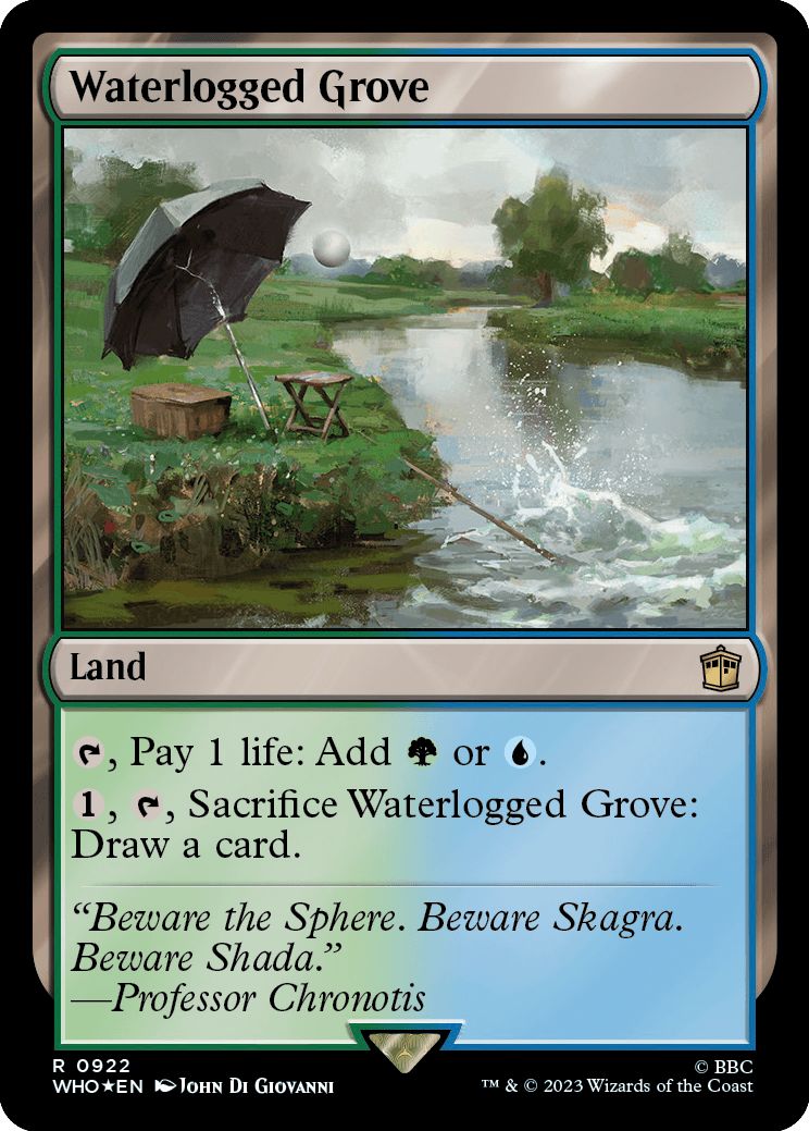 (英)【Surge-Foil】冠水樹林帯 / Waterlogged Grove【WHO】 No.0922
