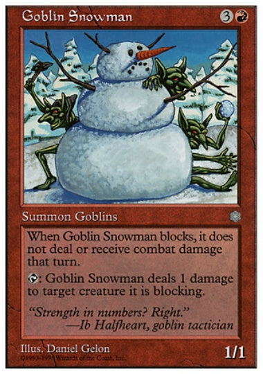 (英)ゴブリンの雪だるま / Goblin Snowman【ANTHOLOGIES】 No.039