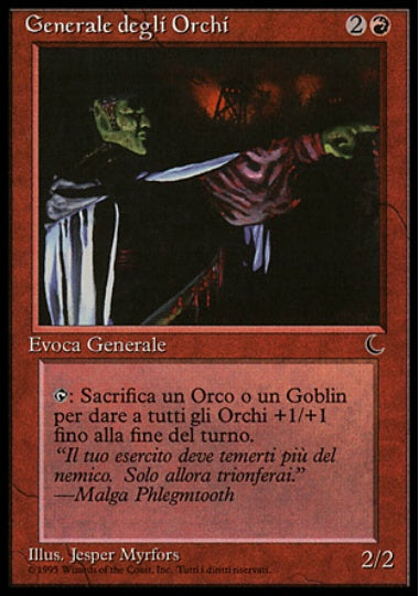 (イタリア語)Generale degli Orchi / Orc General【DRK】 No.073