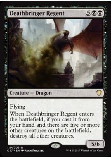 (英)死致の執政 / Deathbringer Regent【C17】 No.110