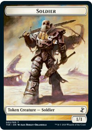 (英)兵士トークン / Soldier Token【TSR-TOKEN】 No.002