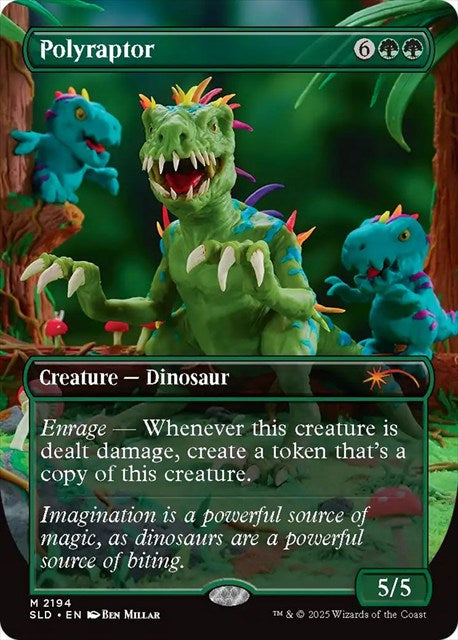 (英)【Foil】万猛竜 / Polyraptor【SLD】 Secret Lair x Play-Doh: Squishful Thinking | Extra Life 2025 No.2194
