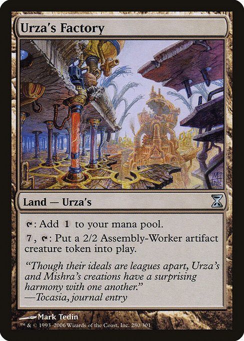 (英)【Foil】ウルザの工廠 / Urza's Factory【TSP】 No.280