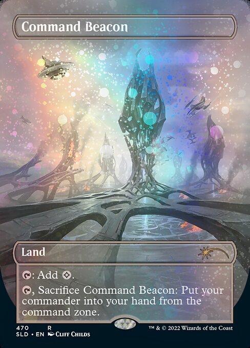 (英)【ギャラクシーFoil】統率の灯台 / Command Beacon【SLD】 Totally Spaced Out No.470