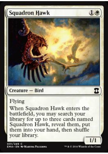 (英)【Foil】戦隊の鷹 / Squadron Hawk【EMA】 No.031