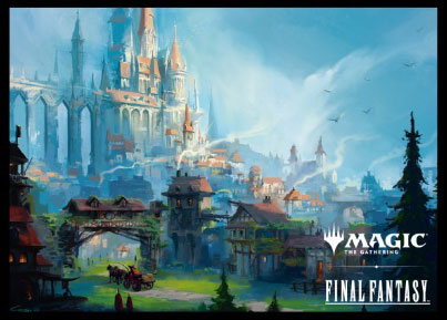 【サプライ】 エンスカイ マジック：ザ・ギャザリング--FINAL FANTASY プレイヤーズカードスリーブ MFS-19 《始まりの町》 (80枚入り) ※発送方法は「ゆうパック」を選択してください。