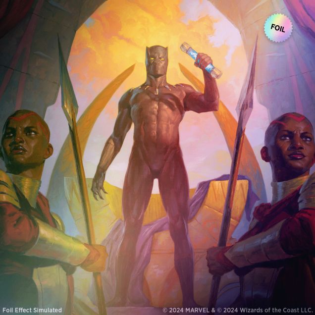(英)Secret Lair x Marvel's Black Panther Foil Edition 【BOX】 ※発送方法は「ゆうパック」を選択してください。