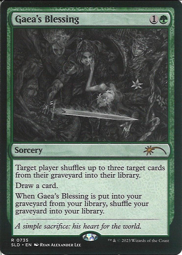 (英)ガイアの祝福 / Gaea's Blessing【SLD】 Artist Series: Ryan Alexander Lee No.735