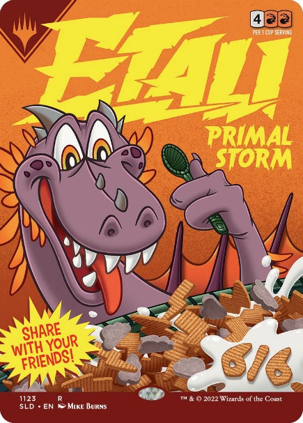 (英)【Foil】原初の嵐、エターリ / Etali, Primal Storm【SLD】Just Add Milk No.1123
